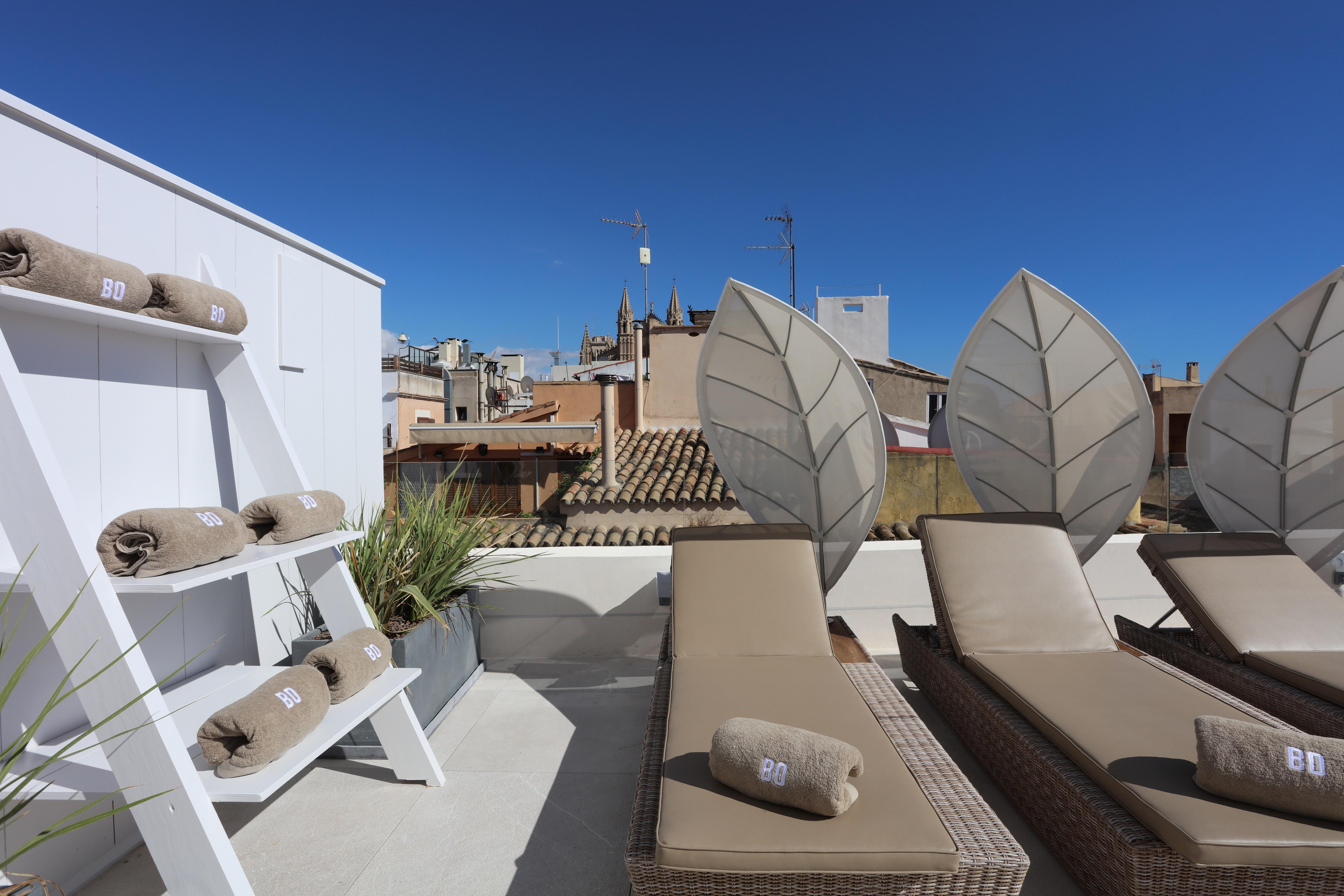 Bo Hotel Palma Exteriér fotografie Rooftop of the hotel