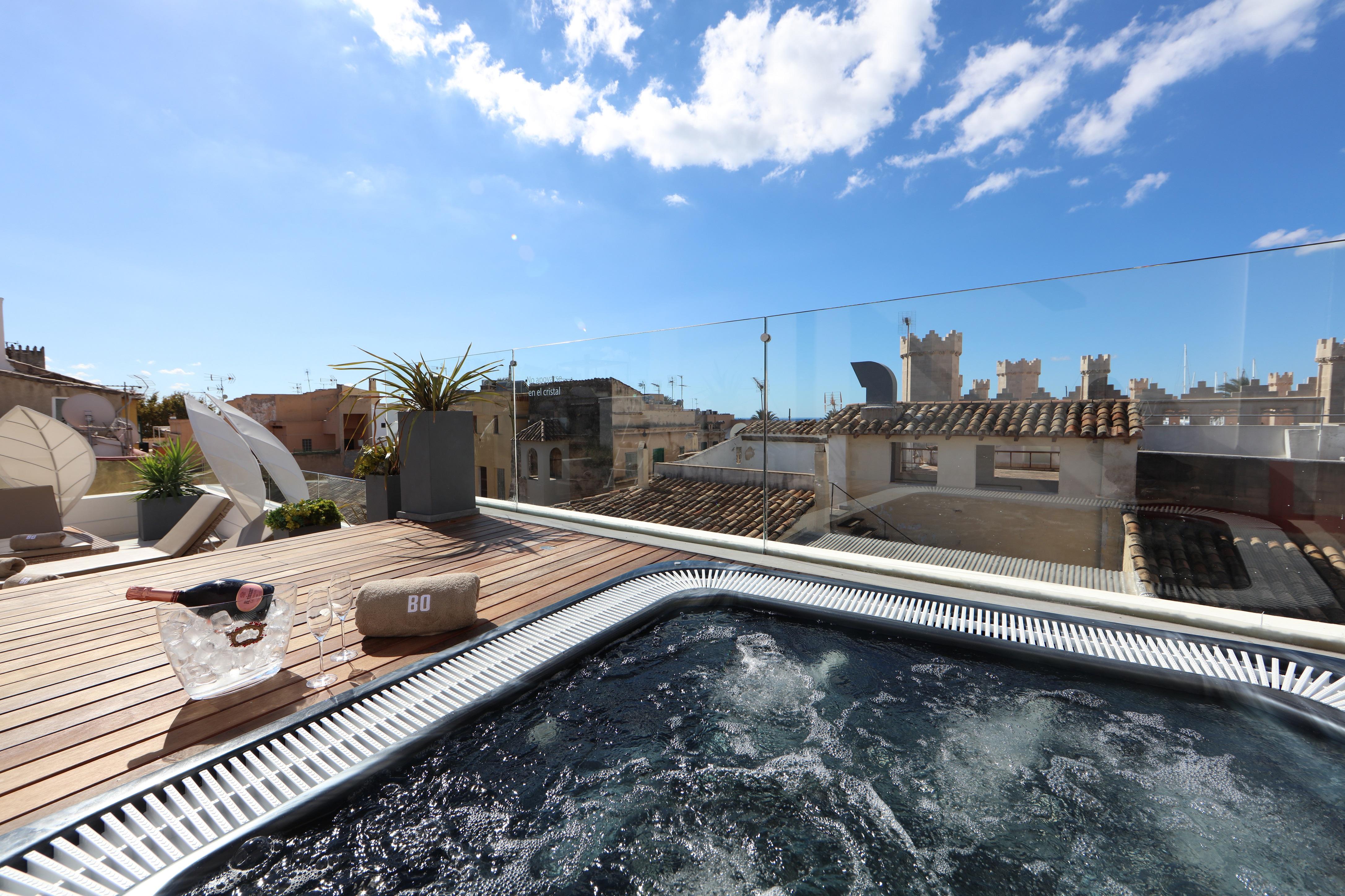 Bo Hotel Palma Exteriér fotografie Rooftop jacuzzi