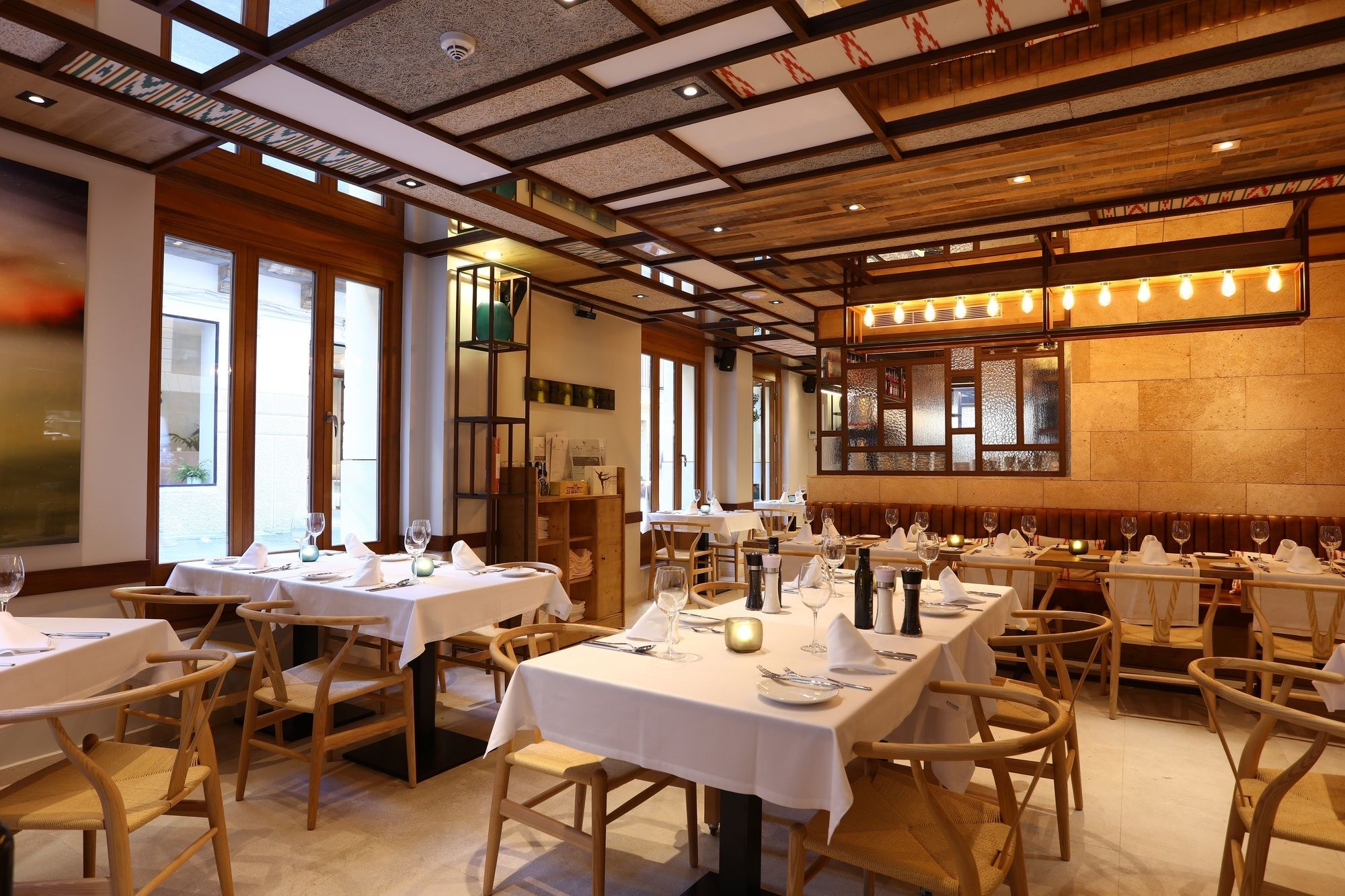 Bo Hotel Palma Exteriér fotografie Interior of the restaurant